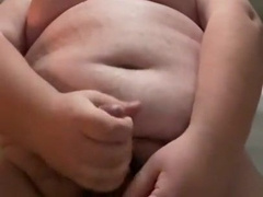 White Chub Jacks off for Father