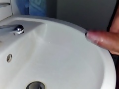 Big load long cumshot