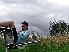 Exercise in my new sportsdress