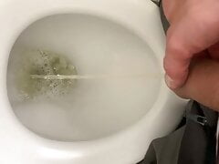 Pee at work