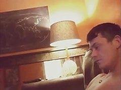 UK's sport lad jerk off Giant Cock