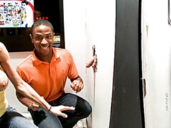 Interracial BJ + a facial (starring John Jammen and Jayden Heart)