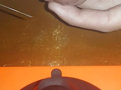 I pass a needle trough my cock head