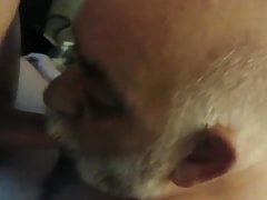 Beautiful Grandpa Daddy Bear Suck