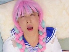 Hololive aqua onanism and jizm in pantyhouse