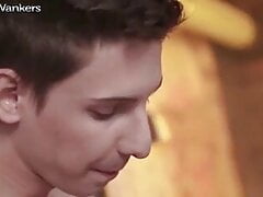 Twink and fireman whit big cock suck and fuck