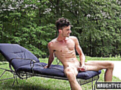 Big cock outdoor, páry, gay flip flop