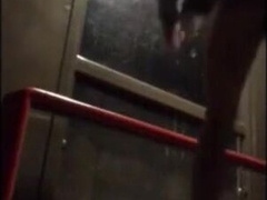 Public Cock Show in Metro Station - Amateur Big Dick Twink777