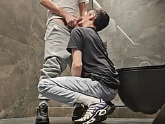 Fuck asshole and cum on face