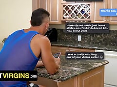 Cute Twink Is Searching For His First Step-Daddy