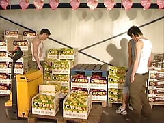 Fucking Hot Trio Action with Euro Twink Boys