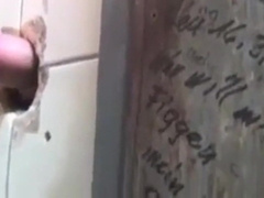 Bareback Anal at Glory Hole: Young Hunk Takes on Older Man in Berlin