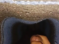 Under clothes cumshut full time