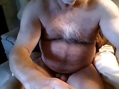 grandpa stroke on webcam