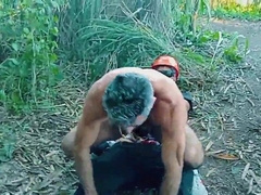 SUBWAY SECURITY PARTICIPATED IN THE FUCKY-FUCKY IN THE PARK