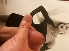 Cumming for Ariana Grande and licking it up 5