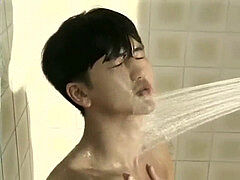 Gay, small cock, gay shower