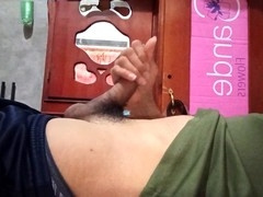 Handsome-man, bedroom, latino-man