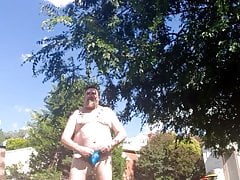 Andy outdoors