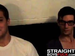 Young short haired cutie banged in an interracial threesome