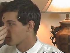 Twink sucked off before hardcore fucking