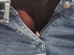 Alone boy masturbating in bathroom
