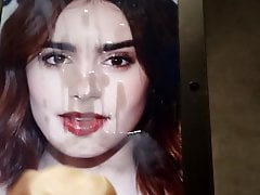 Lily Collins Huge Cum Tribute (Request)
