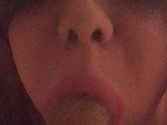 BifloXXX redhair sissy deepthroat dildo