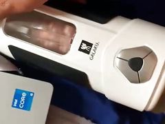 Mature with masturbator