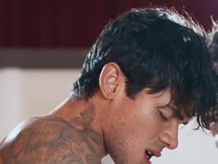 You get to see how this dom-top smirks, true threesome GOD