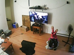 Sissy Sluts Hooded Self Bondage