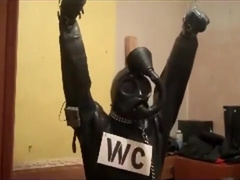 Heavy Rubber Piss Gimp