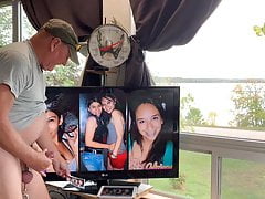 Adriane Smiles for her Cumm Tribute