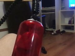 Splitcockjez tests his latest cock teasing machine