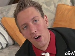 Hardcore anal drilling session with gay studs