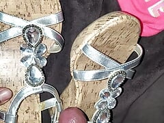 cute corked wedge heels I seen at a friend room