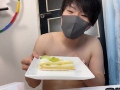 Celebrating the birthday of a Japanese Pornhub star! Putting out the fire with a throbbing manhood! [Japanese Boy]