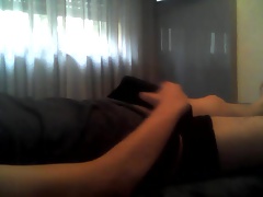 Me. Hard and Horny at home