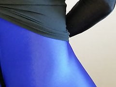 Cum in Spandex and Stockings