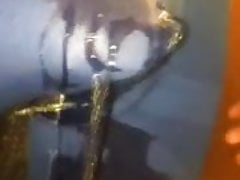 I piss in my compression pants and jerk off