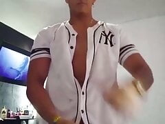 Handsome guy with huge cock
