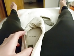 Wear her leggings and fuck her ballerinas