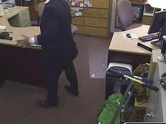 This guy has no money but also nothing to trade so his ass will do