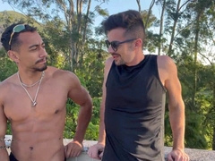 I encountered my super-fucking-hot fresh neighbor and took him to my bedroom.