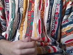 Stroking my big cock
