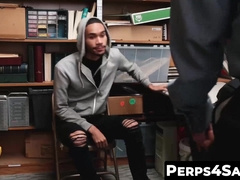 Perps4Sale.com - Skinny criminal Enjoys Hard Anal Action With Hunk Officer