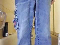 pee in jeans