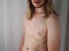 Strung up dutch stud ejaculates