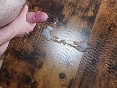 Cumming on the counter