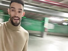 Flashing Naked in Parking Lot